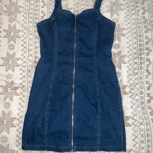 Cute jean dress!